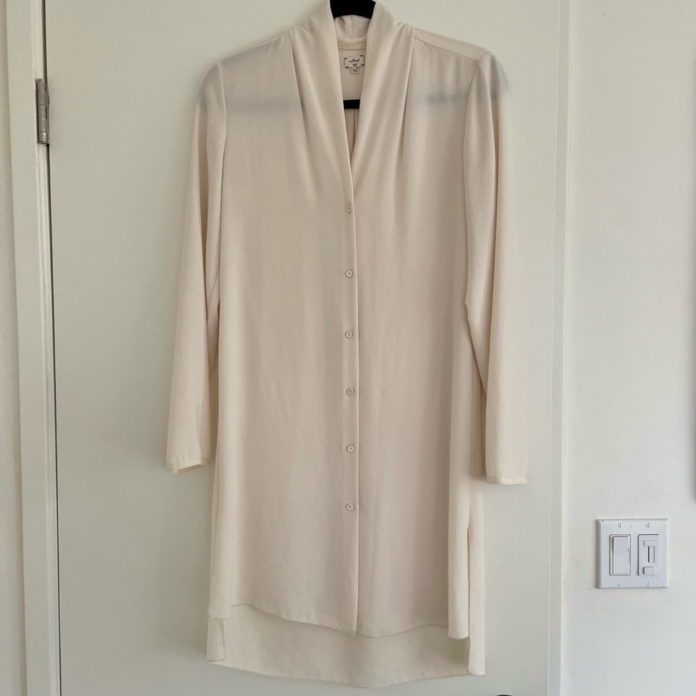 Wilfred silk shirt dress